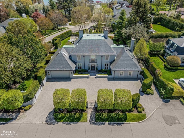 aerial view
