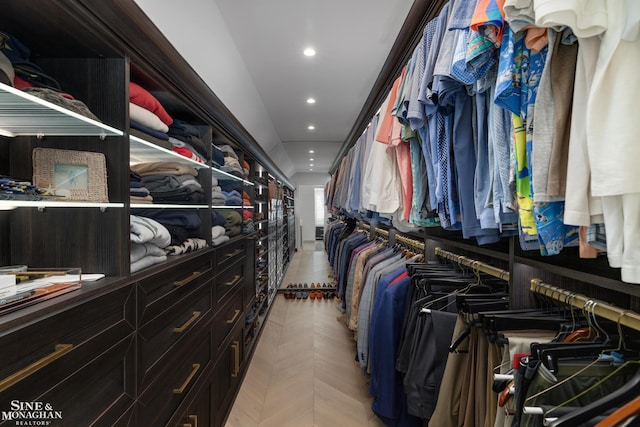 view of spacious closet