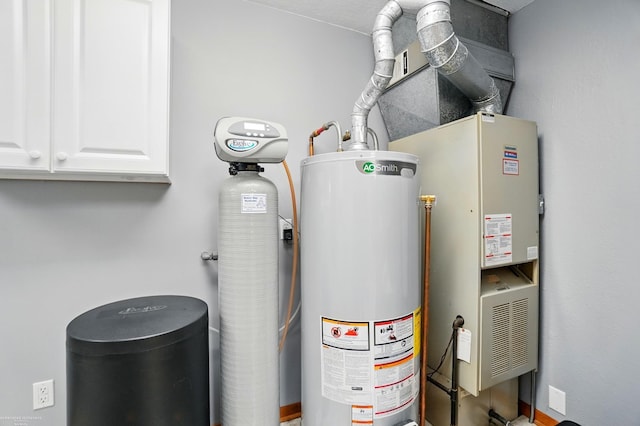 utilities featuring water heater