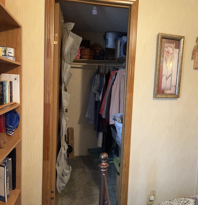 view of closet