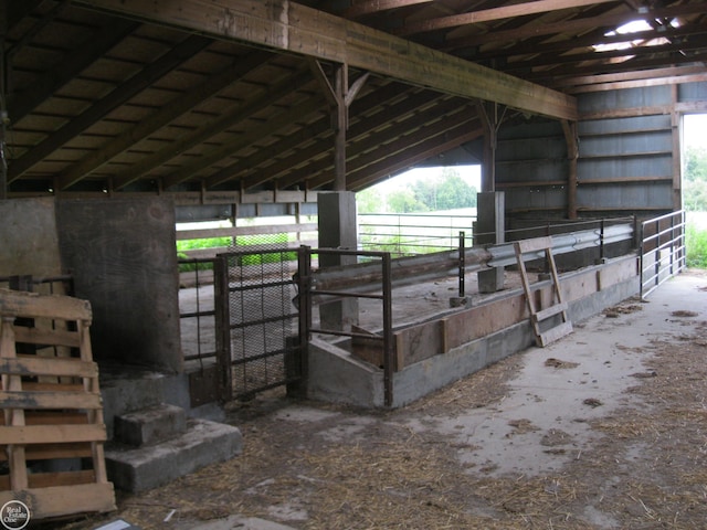 view of stable