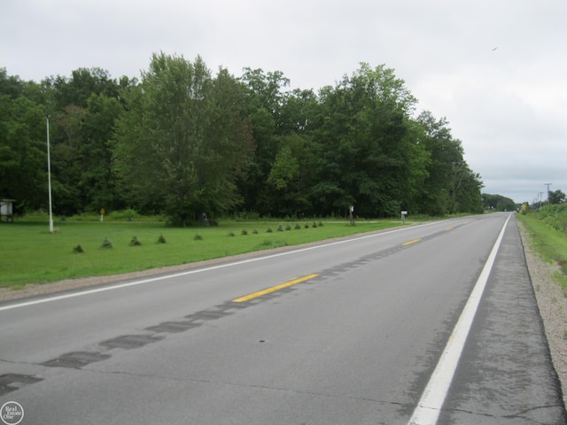 view of asphalt street