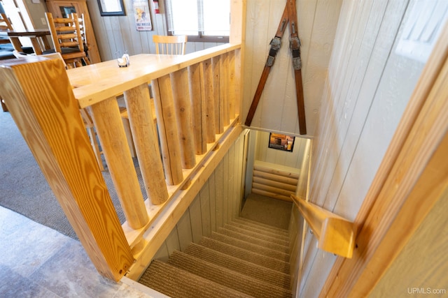 112 Little Deer Rd, Iron River, MI 49935 - stairs with carpet