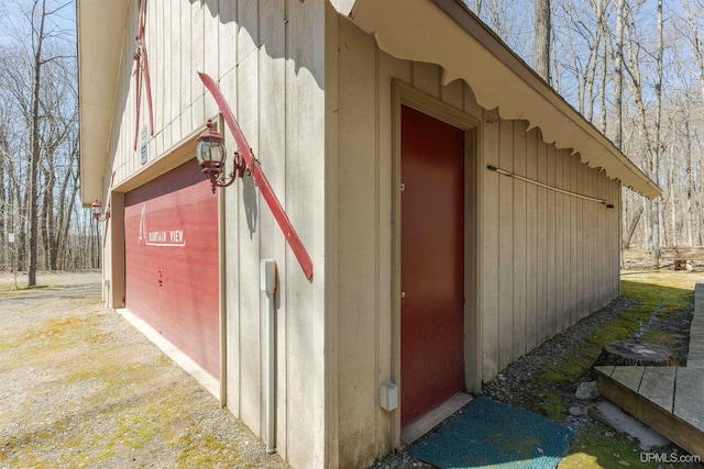 112 Little Deer Rd, Iron River, MI 49935 - view of outdoor structure featuring a garage and an outdoor structure