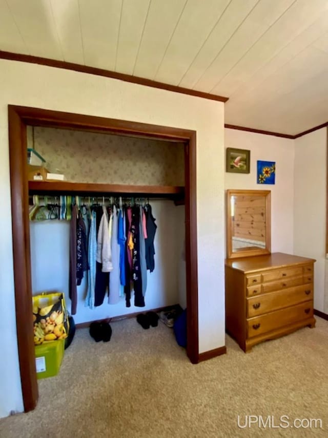 view of closet