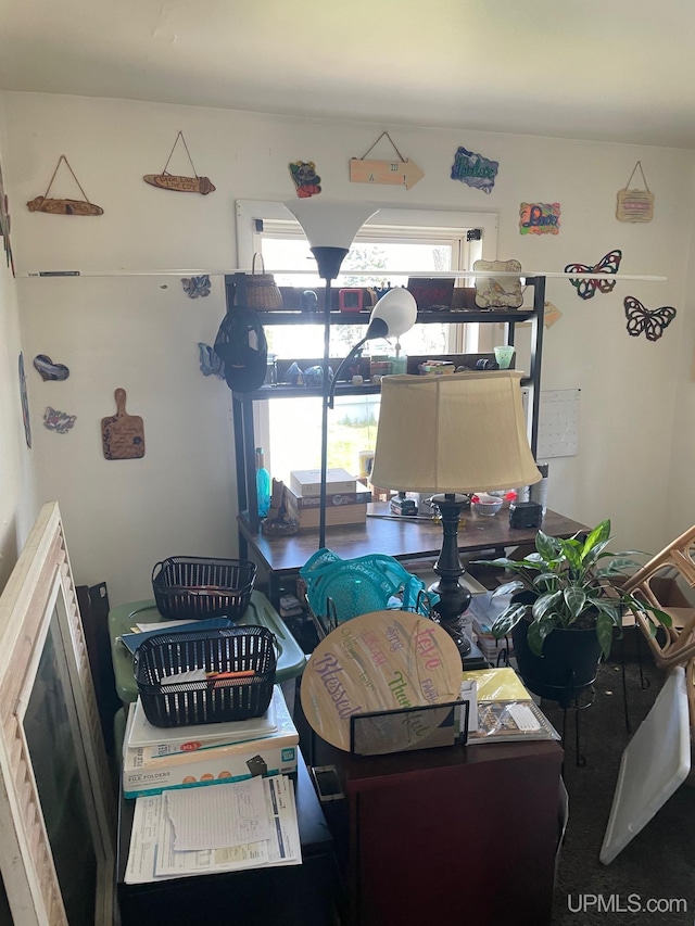 view of dining room