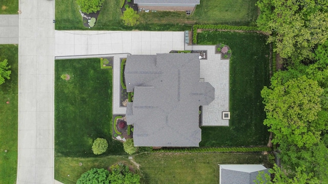 835 Crestwood Ln, Rochester Hills, MI 48309 - bird's eye view