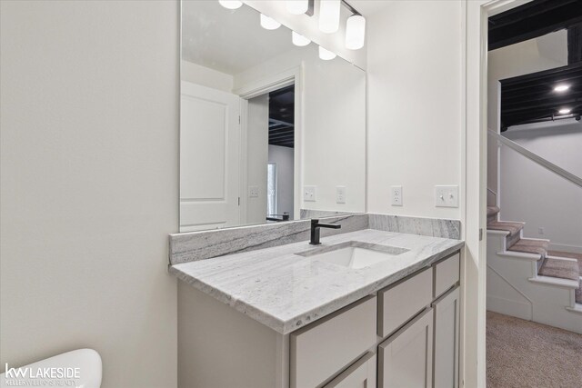 21168 Lilac Ln, Clinton Township, MI 48036 - bathroom with vanity and toilet