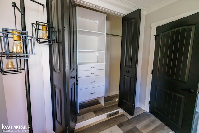 view of closet