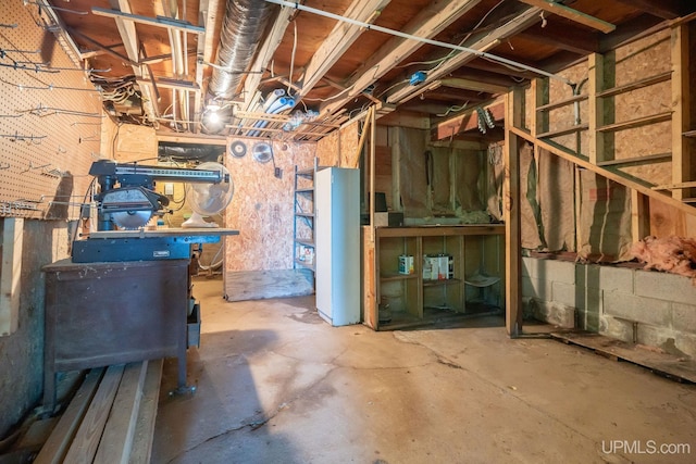 25358 Branch Rd, Michigamme, MI 49861 - view of unfinished basement