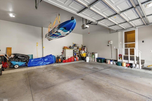 53633 Cherrywood Dr, Shelby Twp, MI 48315 - garage featuring a garage door opener