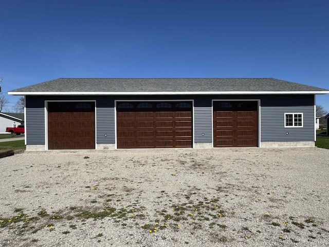 6403 N 1st St, Wells, MI 49894 - view of detached garage