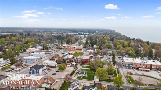 drone / aerial view