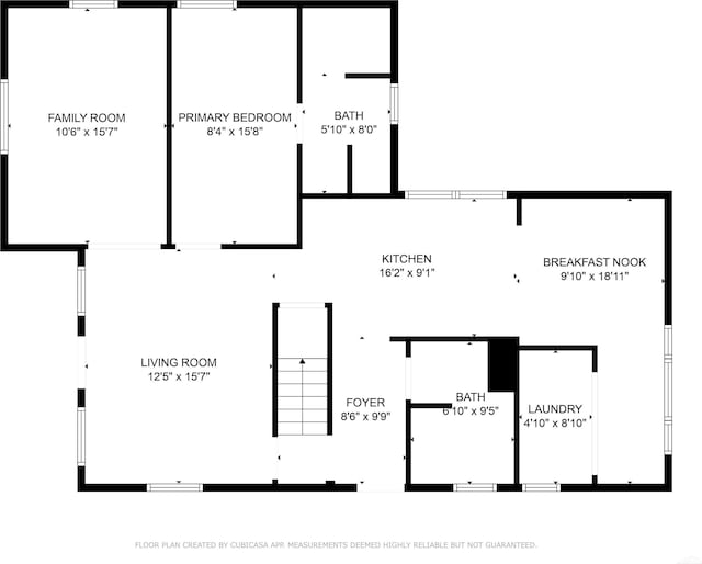 6053 Van Dyke Rd, Brown City, MI 48416 - floor plan / room layout