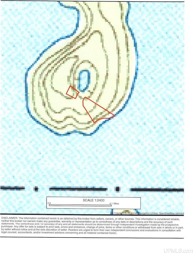 25393 Campsite Dr, Michigamme, MI 49861 - map / location of property area