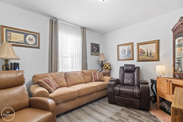 505 N Main St, Yale, MI 48097 - living area with wood finished floors