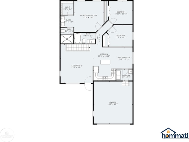 505 N Main St, Yale, MI 48097 - property floor plan