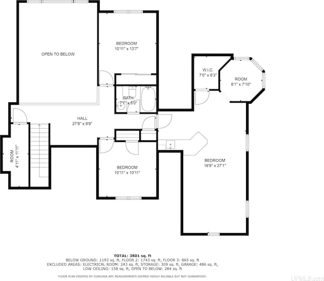 212 S 1st Ave, Escanaba, MI 49829 - room layout