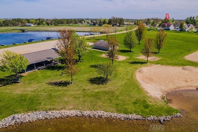 1726 Berkshire Dr, Gladwin, MI 48624 - bird's eye view of a nearby body of water