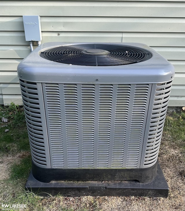 9602 Cornell Ave, Clarkston, MI 48348 - exterior view of cooling unit