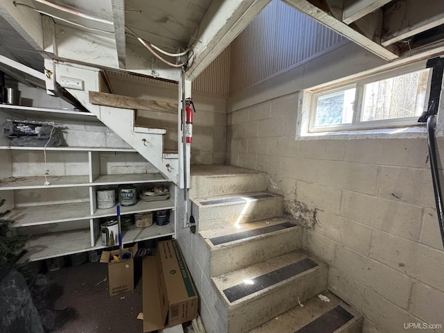 643 S Pine St, Ishpeming, MI 49849 - view of below grade area