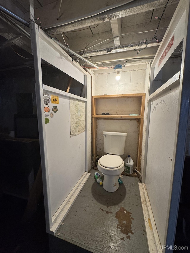 643 S Pine St, Ishpeming, MI 49849 - view of unfinished basement