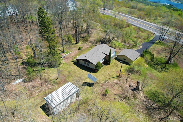 view of subject property