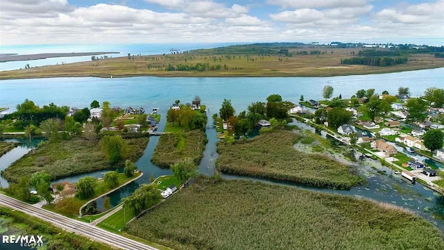 view of property location featuring a nearby body of water
