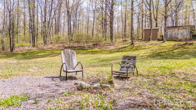 9190 Blue Jay Ln, Florence T-Wi, WI 54121 - view of yard
