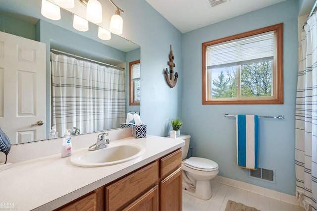 35657 Pierce St, Richmond, MI 48062 - full bath with vanity, toilet, and baseboards