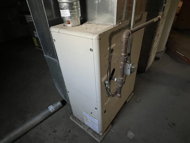 106 S Chilson St, Bay City, MI 48706 - utility room with heating unit