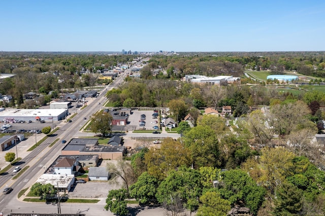 aerial overview of property's location