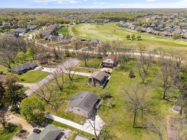 7533 Roberta Ln, Washington T-Wi, MI 48094 - aerial overview of property's location with a golf club and nearby suburban area