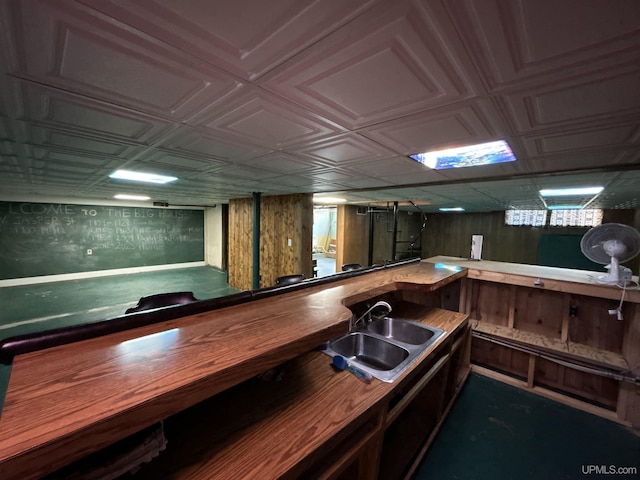 258 W Jasper St, Gwinn, MI 49841 - indoor bar with an ornate ceiling