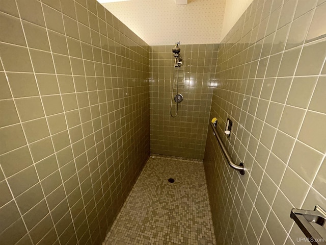 258 W Jasper St, Gwinn, MI 49841 - full bath with a tile shower