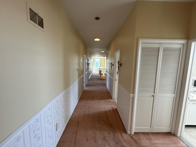 258 W Jasper St, Gwinn, MI 49841 - hallway featuring light colored carpet