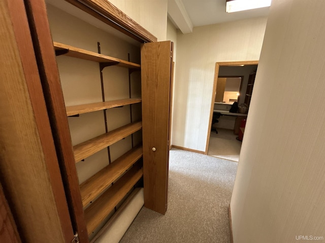258 W Jasper St, Gwinn, MI 49841 - corridor with carpet floors