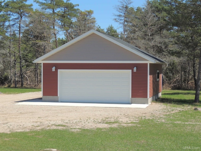 8653 Ll Rd, Rapid River, MI 49878 - view of detached garage