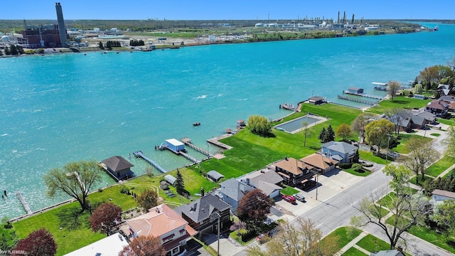 2758 Military St, Port Huron, MI 48060 - drone / aerial view of a nearby body of water