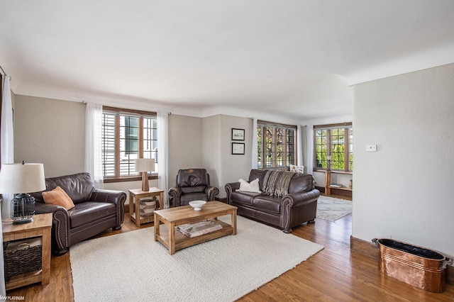2758 Military St, Port Huron, MI 48060 - living room with wood finished floors