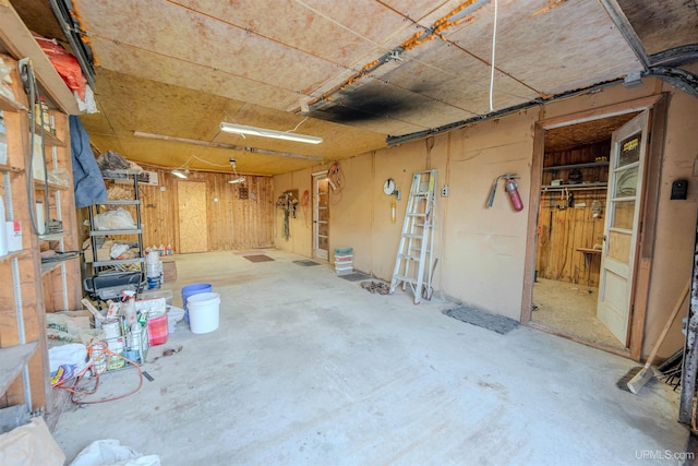 536 N W Gulliver Lake Rd, Gulliver, MI 49840 - view of garage