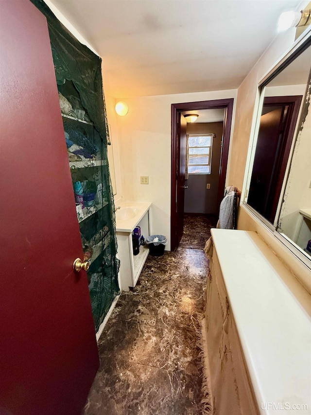 8741 0.8 Ln, Gladstone, MI 49837 - bathroom featuring a sink