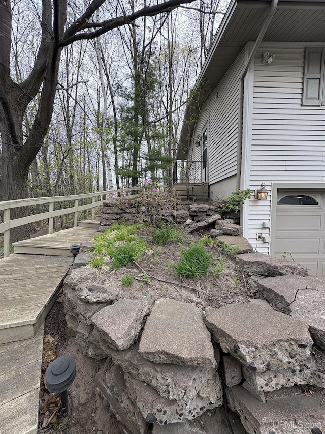 303 Jonathon Carver Rd, Marquette, MI 49855 - view of yard