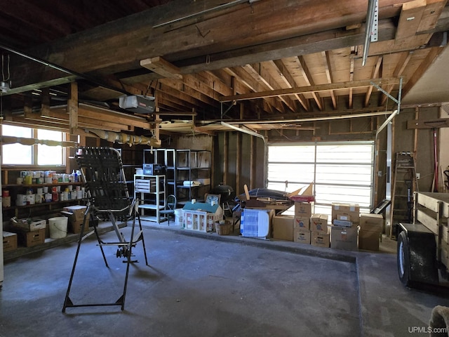 1604 Mildred Ave, Marquette, MI 49855 - garage with a garage door opener