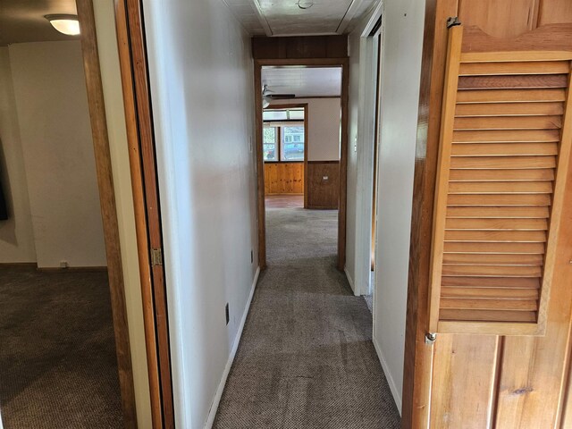 5440 Custer Dr, Harrison, MI 48625 - hall featuring carpet flooring and baseboards