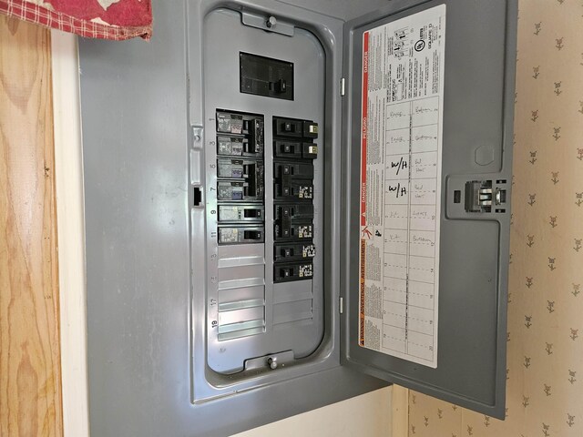 5440 Custer Dr, Harrison, MI 48625 - utility room with electric panel