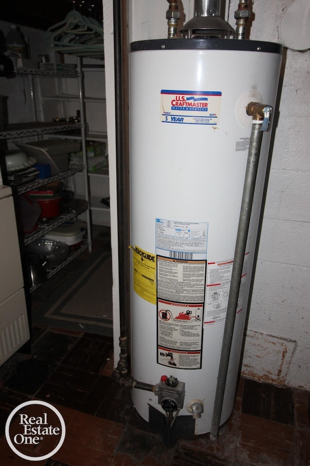 utilities with water heater