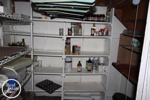 view of pantry