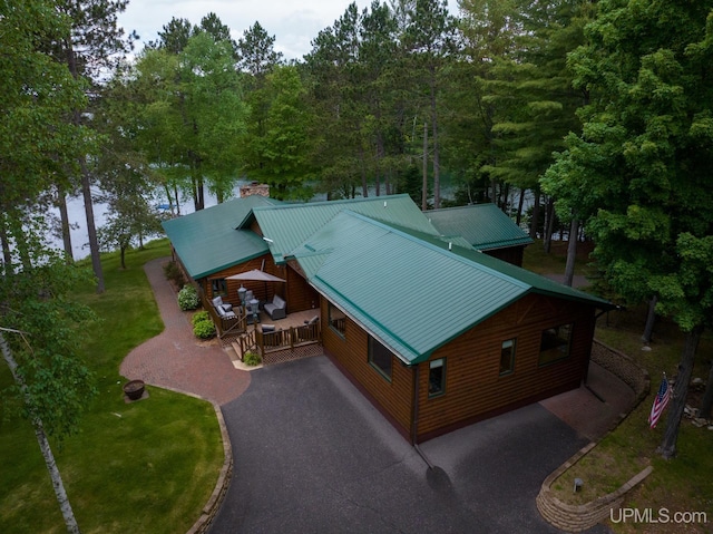 382 S Shore Dr, Crystal Falls, MI 49920 - view from above of property