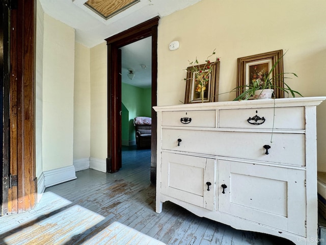 18020 Lake Rd, Pelkie, MI 49958 - detailed view of wood finished floors and baseboards